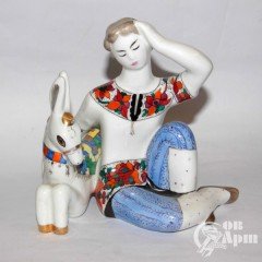 Скульптура "Иванушка и конек-горбунок"